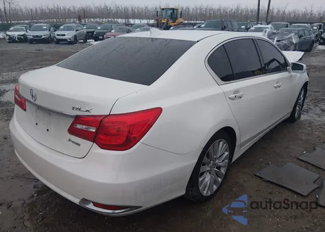 2014 Acura Rlx z USA, uszkodzony, nr VIN JH4KC1F79EC001193